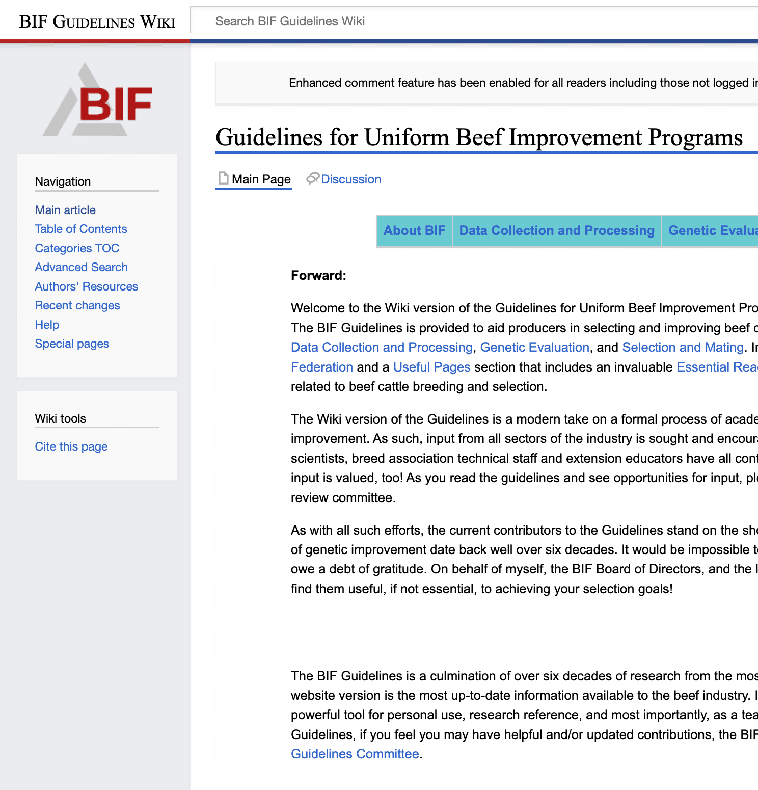 Guidelines for Uniform Beef Improvement Programs