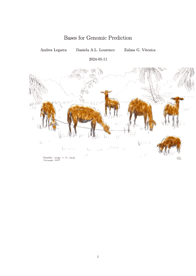 Bases for Genomic Prediction