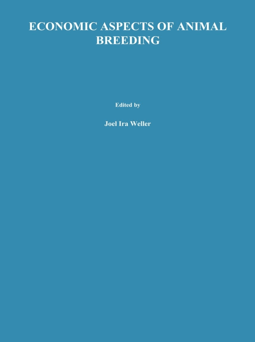 Economic Aspects of Animal Breeding