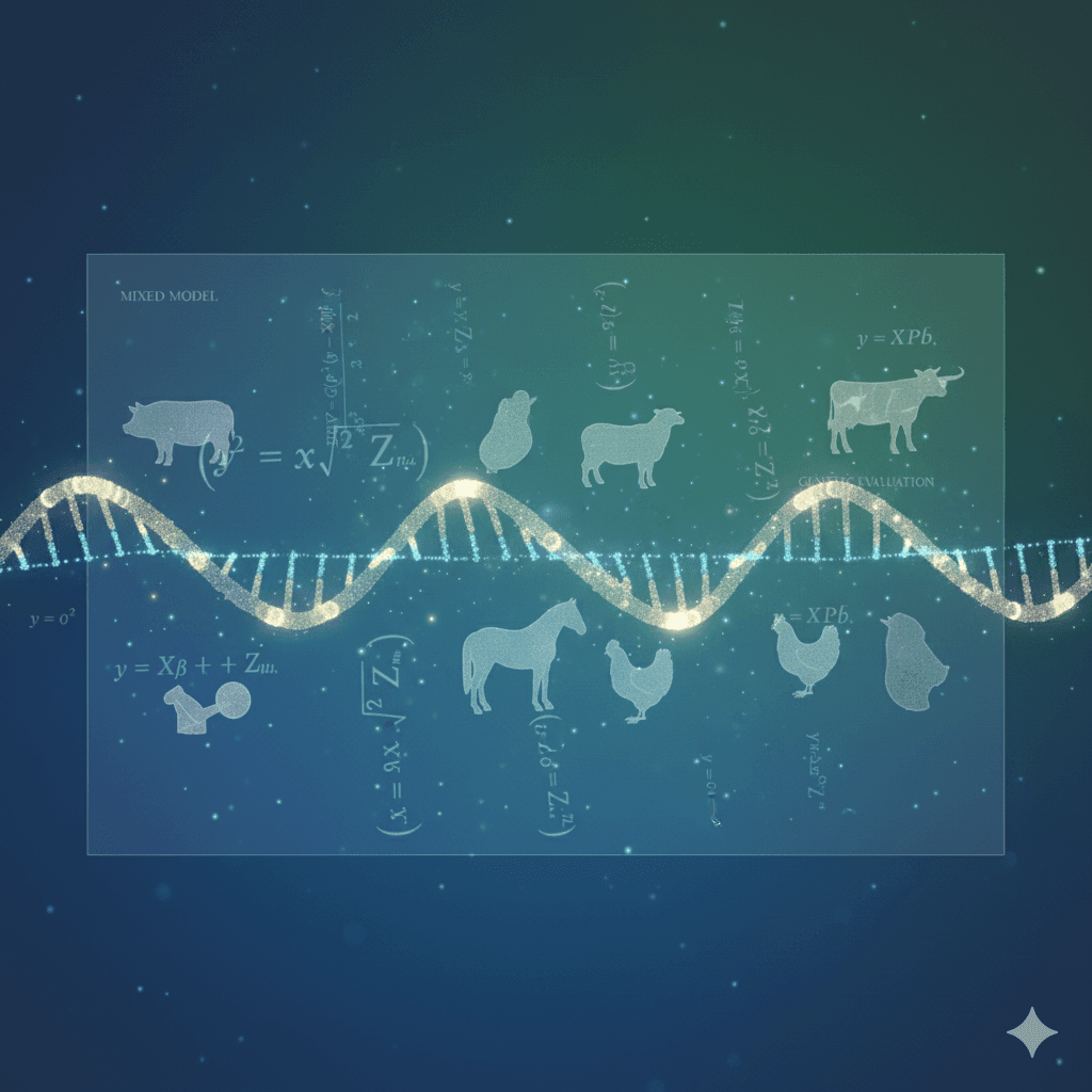 Animal breeding genetics background